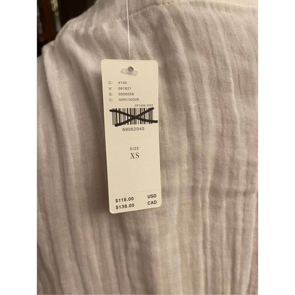 Anthropologie - Pintuck Tunic Cover-Up - Picture 8 of 9